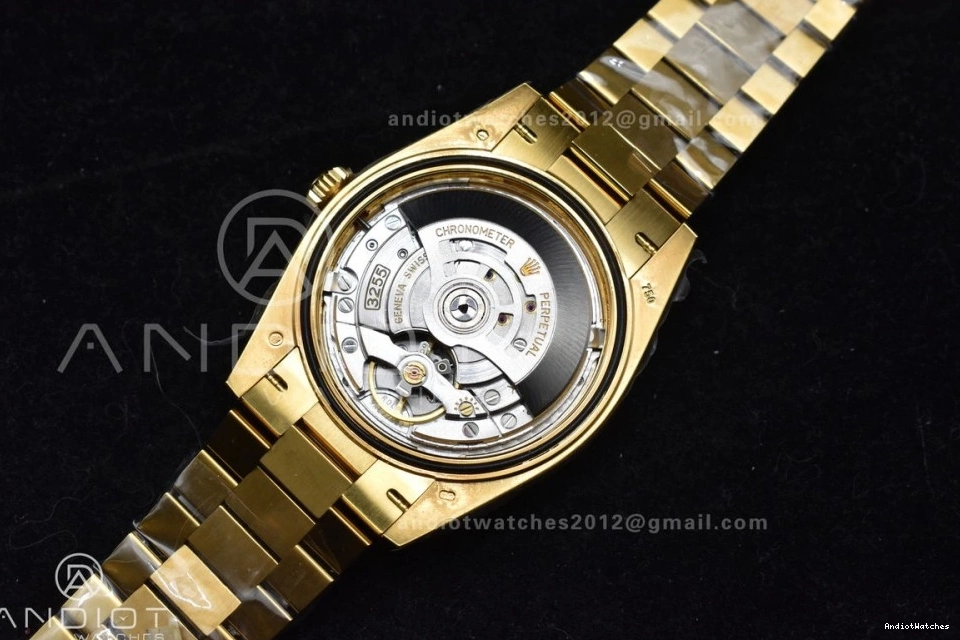 654 ARF President Day Bracelet VR3255 On 1:1 Dial 228238 (Gain Weight) Edition 40 Date Best Crystal Sustainable YG Gold 1106